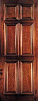 TWH-5819 Solid 6 Panel - Wood